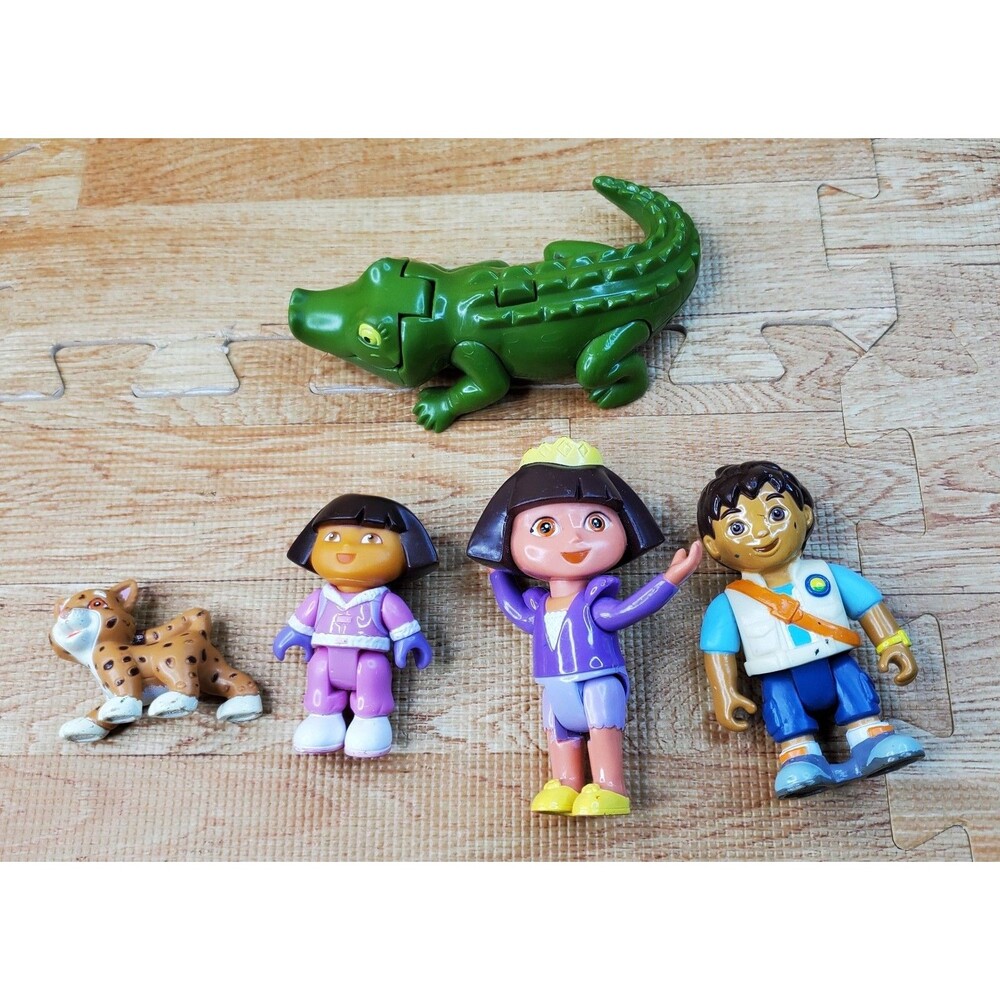 Dora the Explorer Diego Toy Figures Assorted Lot of 5 Mattel